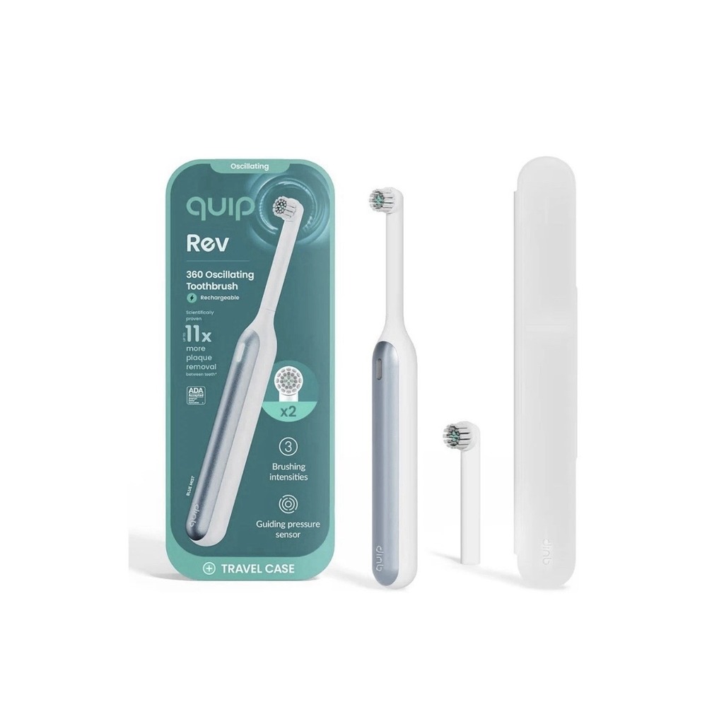 Quip Rev 360 Oscillating Rechargeable Electric Toothbrush